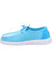 Hey Dude Slipper Wendy Stretch Sox in ceramic blue