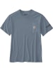 CARHARTT  T-Shirt "Streetcar Graphic 107052" in Blau