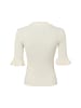 Y.A.S Strickshirt YASMikla in ecru - 0001