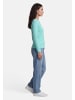 salzhaut Longsleeve ACHTERN Offwhite-Lagoon