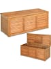 COSTWAY Gartenbox 120x45x45cm in Hellbraun