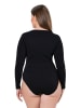 Ulla Popken Body in schwarz