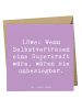 Mr. & Mrs. Panda Klappkarte Spruch Löwe Superkraft mit Spruch in Lavendeltraum