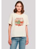 F4NT4STIC Tee Merry Weihnachten Cozy And Cute in Whitesand