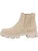 palado Chelsea Boots in Cream/Cream