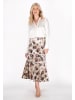 Albee Women Skirt in Beige Multicolor