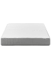 Beliani Matratze DRIFT in Weiß/Grau - (W) 120 x (H) 20 x (L) 200 cm