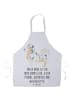 Mr. & Mrs. Panda Schürze Hund Australien Shepherd mit Spruch in Weiß