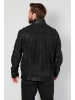 Boston Park Lederjacke in schwarz