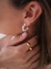 PURELEI Ohrringe Organic Pearl in Rosegold