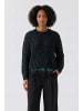 Oui Pullover in black green