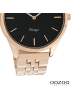 Oozoo Analog-Armbanduhr Oozoo Timepieces rosegold mittel (ca. 38mm)