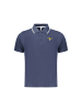 ACCADEMIA MILITARE Blau Herren Poloshirt Hemd aus Baumwolle