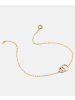 Diamant L'éternel Armband aus 375 Gelbgold mit 0.07 Karat Diamant