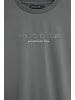 Polo Club T-Shirt ESTABLISHED MINIMAL TITLE VO in Asphalt grau