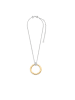 Ti Sento Milano Collier "rund mit Zirkonia vergoldet" in Gold