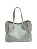 Florence Florence Schultertasche, Tote Bag Leder hellblau ca. 40cm