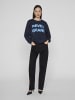 Vila Sweatshirt in Navy Blazer