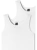 Schiesser Unterhemd / Tanktop Teens Boys 95/5 Organic Cotton in Weiß