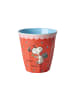Rice Melaminbecher Becher Snoopy Medium in rot