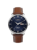 Zeppelin Automatikuhr Armbanduhr Atlantic Automatik DayDate 8466-5 in blau