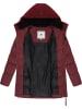 ragwear Winterjacke Ashani Block Intl. in Wine Red25