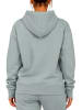 Reichstadt Damen Relaxed Fit Hoodie Marken-Stick in Grey