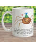 Mr. & Mrs. Panda Kindertasse Spinne Agathe Party mit Spruch in Weiß