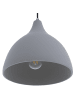 Beliani Pendelleuchten LAMBRO in Grau - (W) 23 x (H) 121 x (L) 23 cm