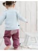 OrganicEra Baby Sweathose in Bordeaux Melange