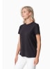 Organication T-Shirt "TENNUR" in Schwarz