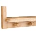 relaxdays Bad-Hängeregal in Natur - (B)28,5 x (H)70 x (T)10 cm