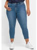 sheego 7/8-Jeans in blue denim