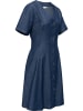 ragwear Sommerkleid Kveeda Denim in Dark Blue Denim