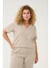 KAFFE curve T-shirt KCannita Loose fit in Feather Gray