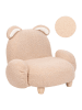 Beliani Kindersessel KANNA in Beige - (W) 65 x (H) 45 x (L) 51 cm