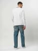 Kappa Poloshirt KMLogo in white-blue marine