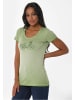 Organication T-Shirt "WOR13331" in Grasgrün