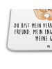 Mr. & Mrs. Panda Tischuntersetzer Bären Liebe mit Spruch in Weiß