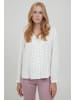 b.young Langarmbluse BYHIALICE AOP SHIRT -20807486  Langarmbluse mit gepunktetem Muster in Weiß