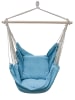AMANKA Hängestuhl Bali + 2 Kissen in blau