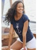 Beach Time T-Shirt in navy