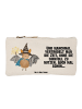 Mr. & Mrs. Panda pencil case Fledermaus Zauberer mit Spruch in Weiß