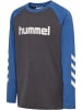 Hummel T-Shirt Hmljr Logo Kinder in EBONY