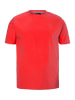 JP1880 Kurzarm T-Shirt in fuchsrot