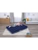 Bestway Doppelluftbett mit integrierter Fußpumpe 203 x 152 x 28 cm in Blau ab 0 Monate
