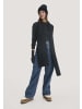 Hessnatur Hessnatur Strick Schal aus Bio-Merinowolle mit Cashmere in schwarz