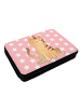 Mr. & Mrs. Panda Etui Einhorn Katze ohne Spruch in Rot Pastell