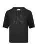 Betty Barclay Sweatshirt mit Stehkragen in Schwarz