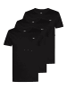 Petrol Industries 3-er Pack T-Shirt  in Schwarz